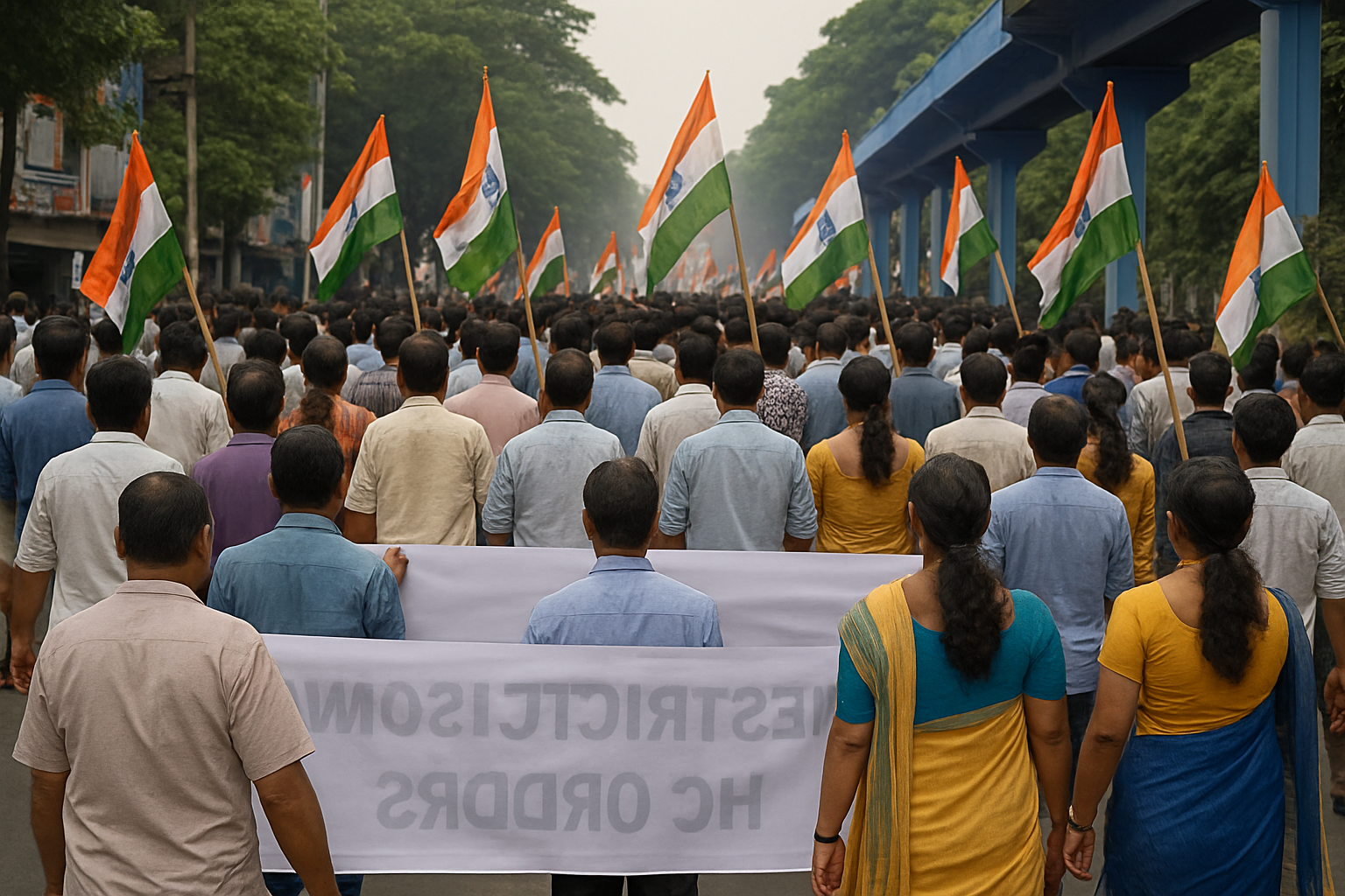 ‘৯ অগাস্ট নবান্ন অভিযানে কোন নিষেধাজ্ঞা নয়’! নির্দেশ হাইকোর্টের