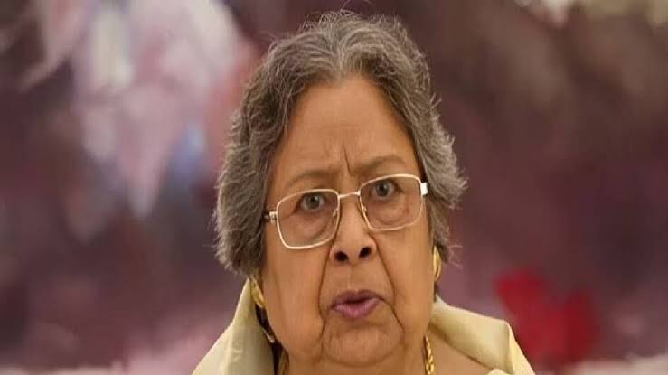 প্রয়াত অভিনেত্রী বাসন্তী চট্টোপাধ্যায় ।